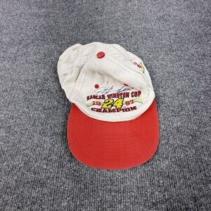 Vintage DuPont Refinish Racing Hat Cap Snap Back One Size NASCAR Jeff Gordon 24